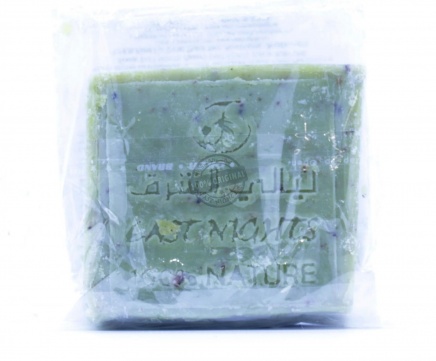 Традиционное арабское мыло с ятрышником обожжённым, артишоком сирийским, двумя видами восков акации и листьев оливы MANDIL «Изящная шаль» - magicbazaar.ru